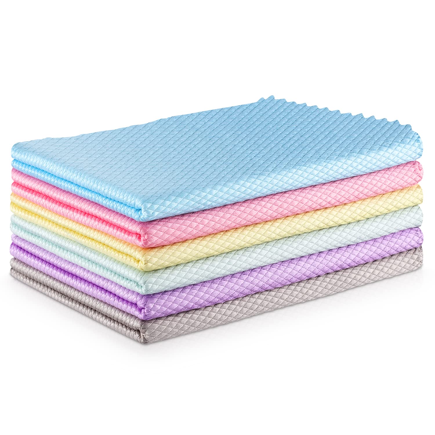 HASTHIP® Magic Cleaning Cloth - 10pcs Glass Cleaning Cloth Kitchen Cloths Dish Towels Microfiber Clean Cloths Double Sided Dish Drying Towel Reusable for Kitchen HASTHIP® Magic Cleaning Cloth - 10pcs Glass Cleaning Cloth Kitchen Cloths Dish Towels Microfiber Clean Cloths Double Sided Dish Drying Towel Reusable for Kitchen